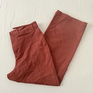 Old Navy Rust Colored Straight-Leg Pants